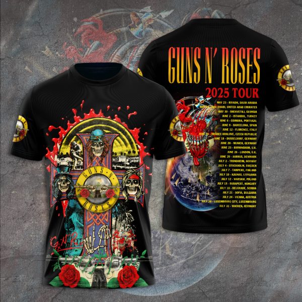 Guns N' Roses 3D Apparel - TANTN 9967