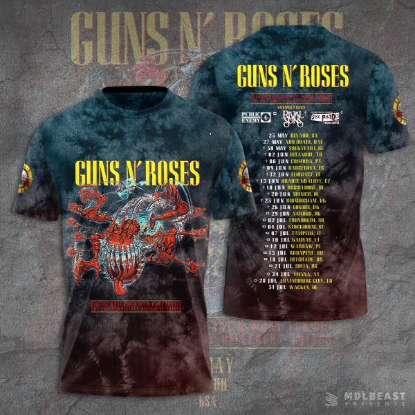 Guns N' Roses 3D Apparel - TANTN 9988