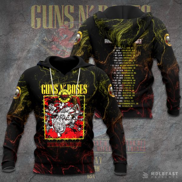 Guns N' Roses 3D Apparel - TANTN 9989