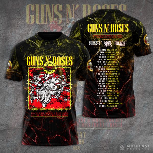 Guns N' Roses 3D Apparel - TANTN 9989