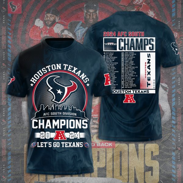 Houston Texans 3D Apparel - TANTN 10007