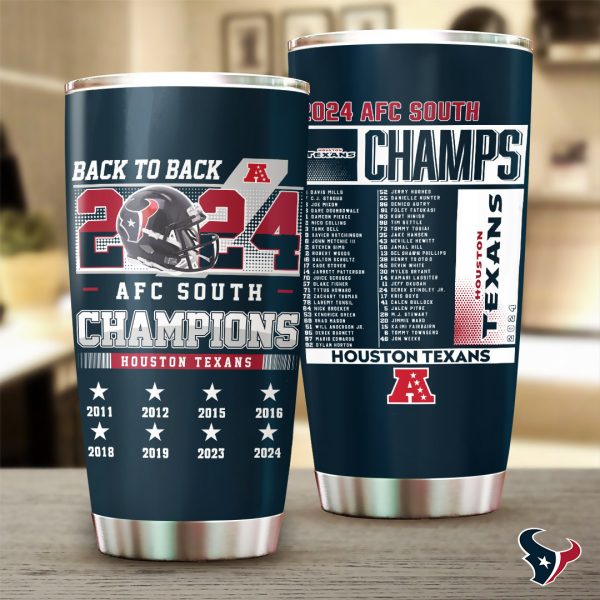 Houston Texans Tumbler Cup - TANTN 9954