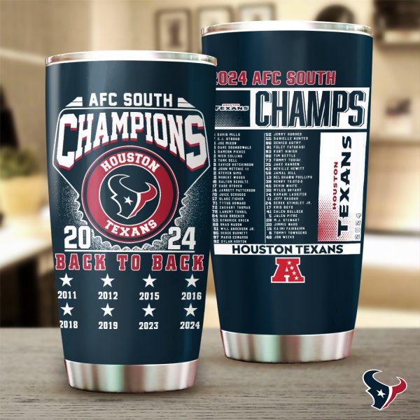 Houston Texans Tumbler Cup - TANTN 9956