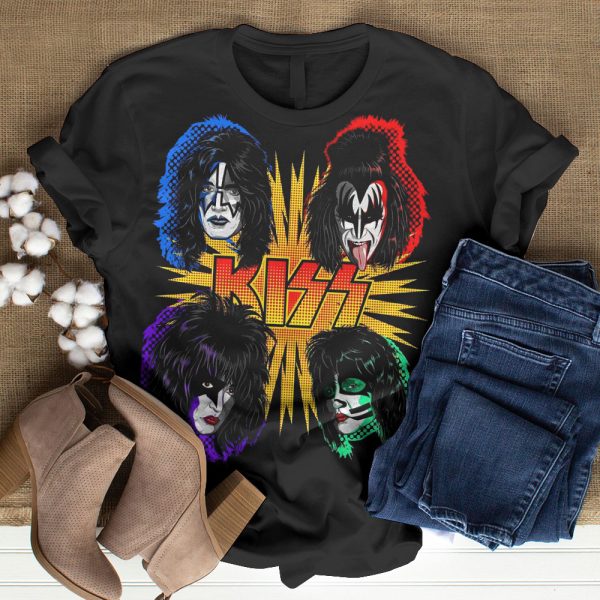 Kiss Band 3D T-Shirt – GNE 2222