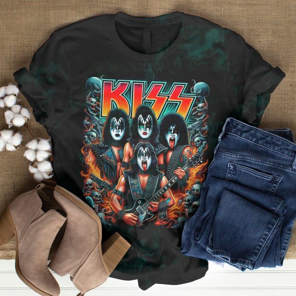 Kiss Band 3D T-Shirt – GNE 2253