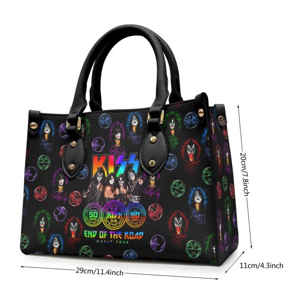 Kiss Band Leather HandBag - HOATT 7504