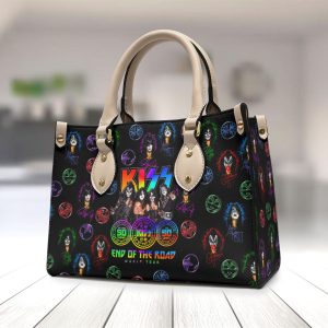 Kiss Band Leather HandBag - HOATT 7504