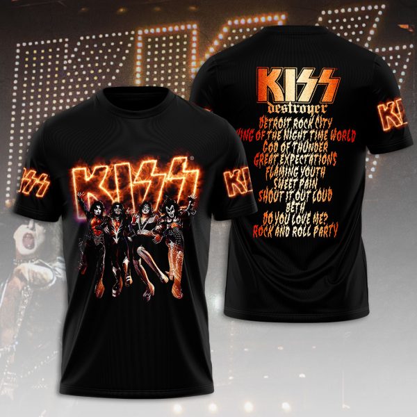 Kiss Band 3D Apparel – HOATT 7382