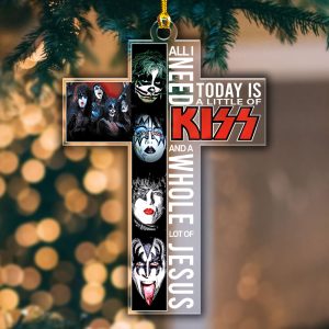 Kiss Band Custom Shape Clear 1-Sided Acrylic Ornament - HOATT 7393