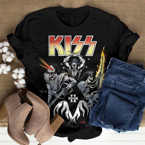 Kiss Band 3D T-Shirt – GNE 2169