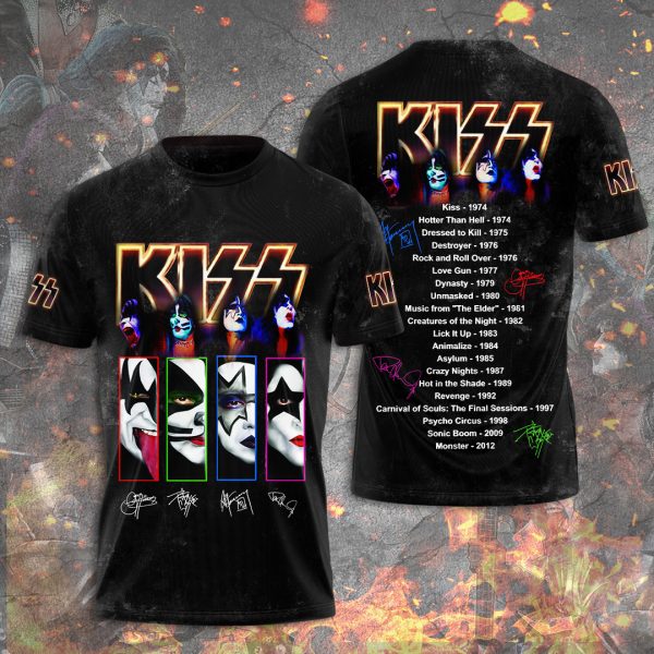 Kiss Band 3D Apparel – GNE 2248