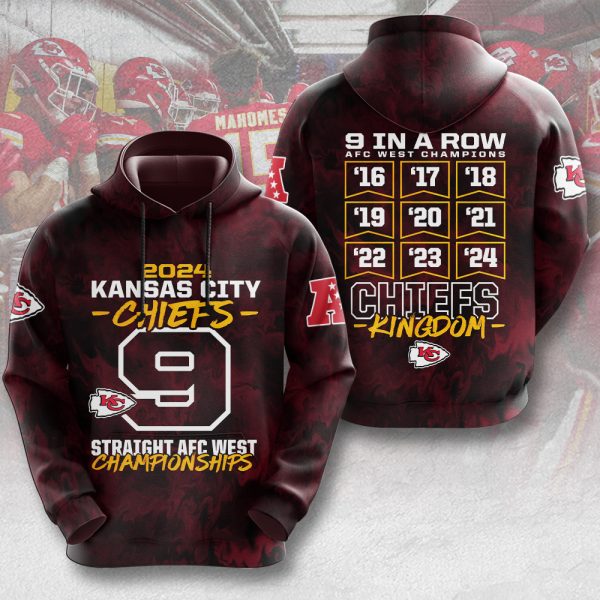 Kansas City Chiefs 3D Apparel - MAITM 9136