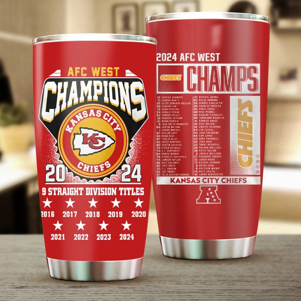 Kansas City Chiefs Tumbler Cup - TANTN 10207