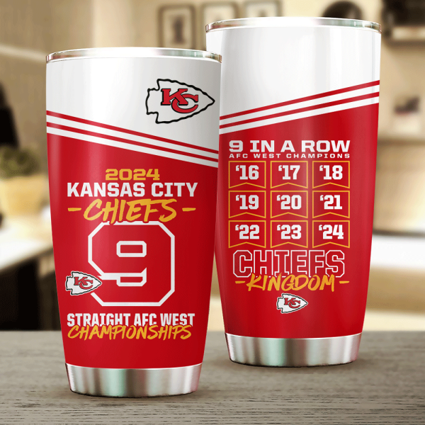 Kansas City Chiefs Tumbler Cup - HOATT 7473