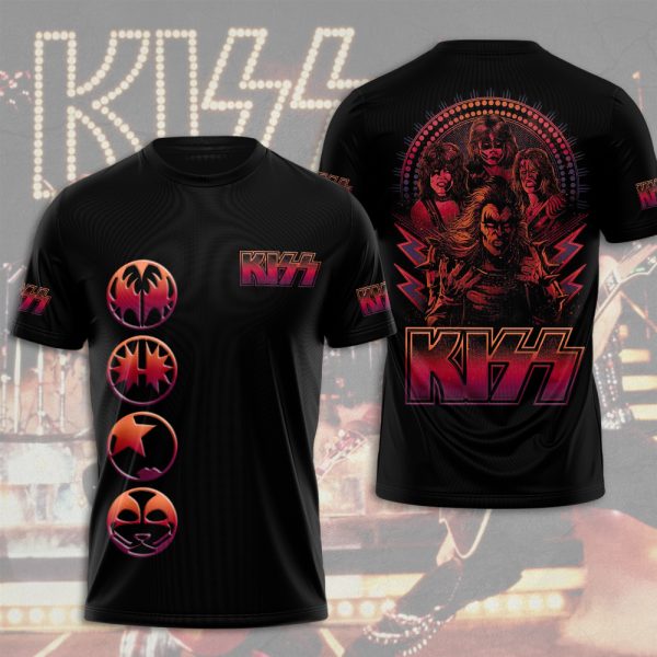 Kiss Band 3D Apparel - MAITM 9099