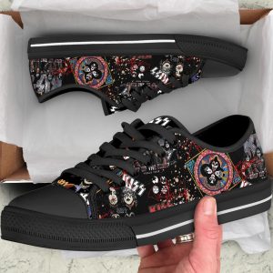 Kiss Band Low Top Canvas Shoes - TANTN 9966