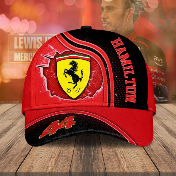 Lewis Hamilton x Scuderia Ferrari Classic Cap - MAITM 9356