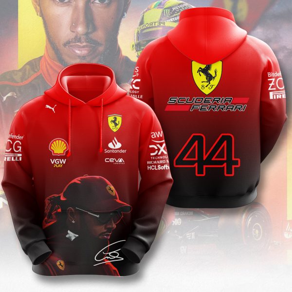 Lewis Hamilton x Scuderia Ferrari 3D Apparel - MAITM 9324