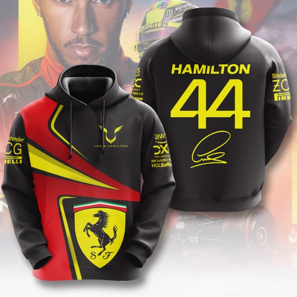 Lewis Hamilton x Scuderia Ferrari 3D Apparel - MAITM 9336