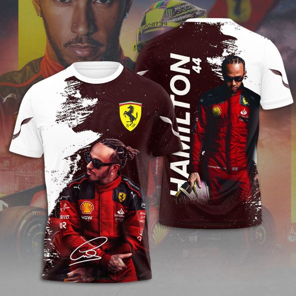 Scuderia Ferrari x Lewis Hamilton 3D Apparel - MAITM 9319