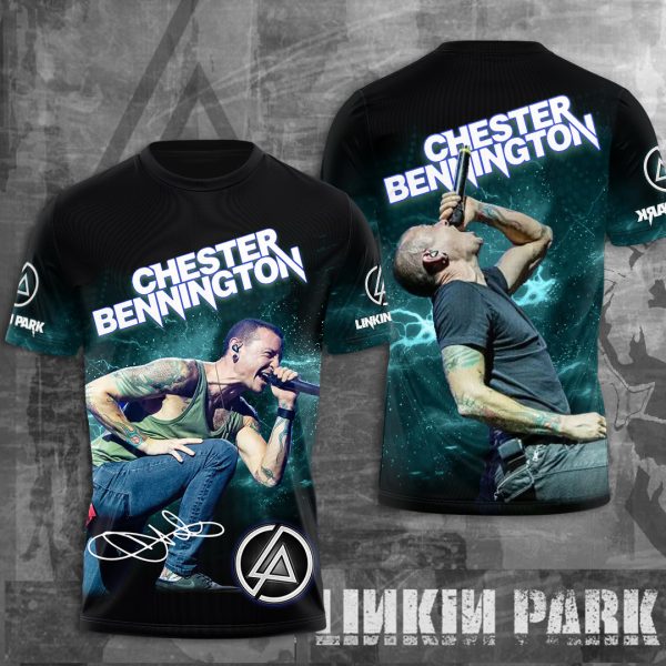 Linkin Park x Chester Bennington 3D Apparel - MAITM 9087