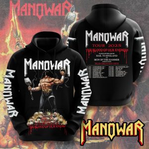 Manowar Band 3D Apparel – MAITM 9122