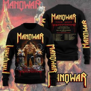 Manowar Band 3D Apparel – MAITM 9135