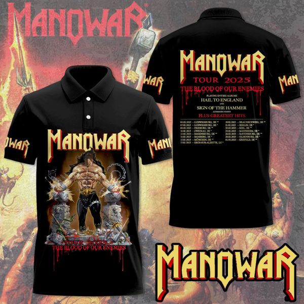 Manowar Band 3D Apparel – MAITM 9135