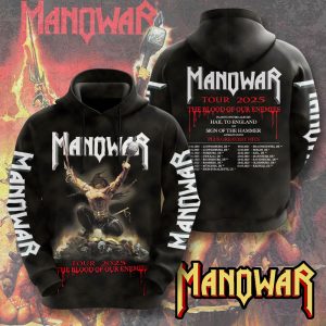 Manowar Band 3D Apparel – MAITM 9224