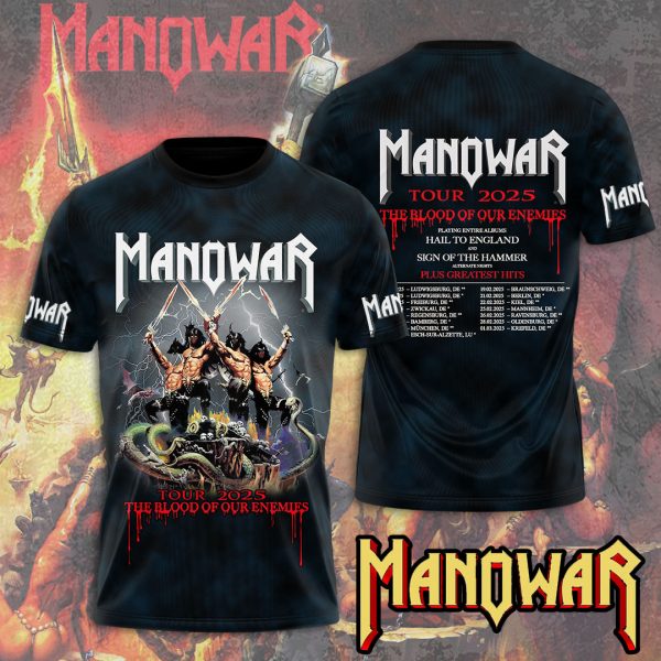 Manowar Band 3D Apparel – MAITM 9228