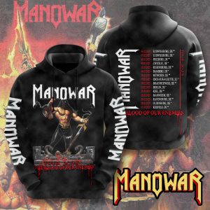 Manowar Band 3D Apparel - MAITM 9236