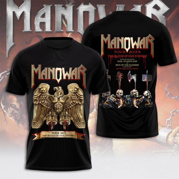 Manowar Band 3D Apparel – MAITM 9159