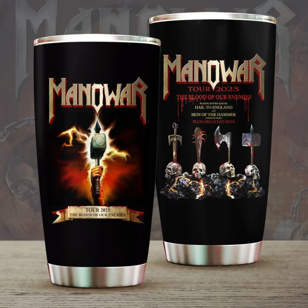 Manowar Band Tumbler Cup - MAITM 9275