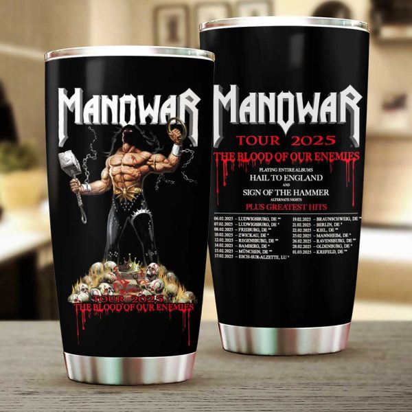 Manowar Band Tumbler Cup - MAITM 9276