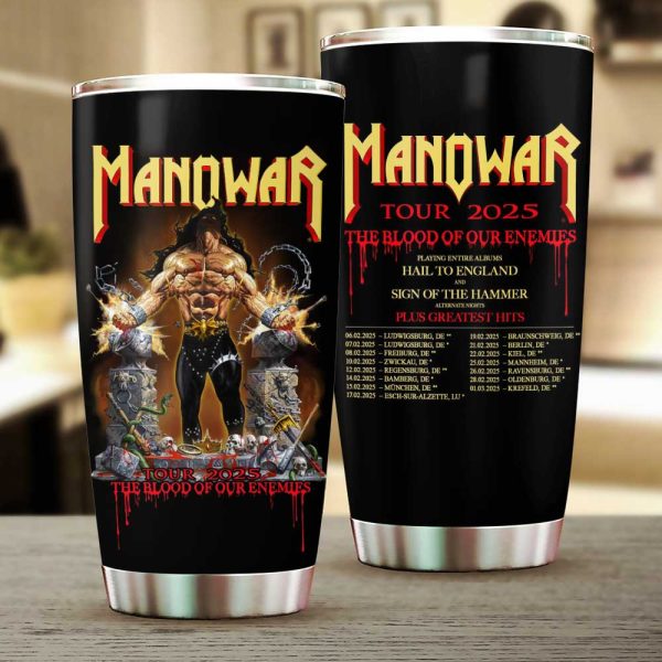 Manowar Band Tumbler Cup - MAITM 9216