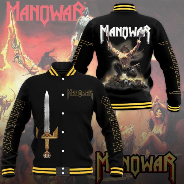 Manowar Band Varsity Jacket – MAITM 9124