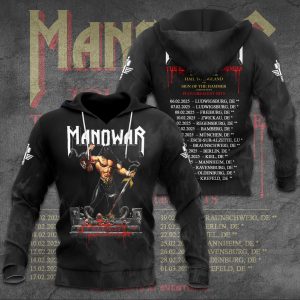 Manowar Band 3D Apparel - TANTN 10012