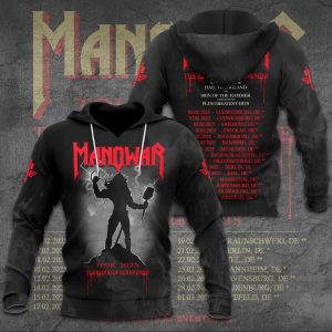 Manowar Band 3D Apparel - TANTN 10014