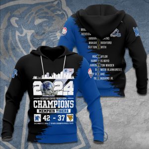 Memphis Tigers Football 3D Apparel - TANTN 10086