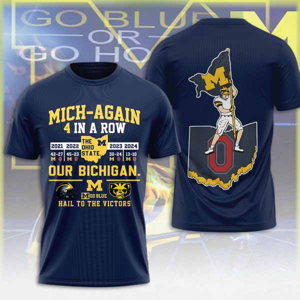 Michigan Wolverines Football 3D Apparel - MAITM 9141