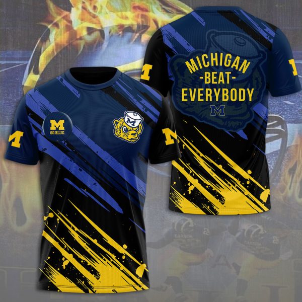 Michigan Wolverines Football 3D Apparel – VANDH 4028