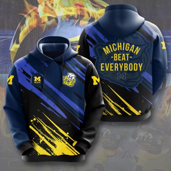 Michigan Wolverines Football 3D Apparel – VANDH 4028