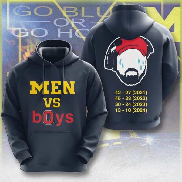 Michigan Wolverines Football 3D Apparel - MAITM 9045