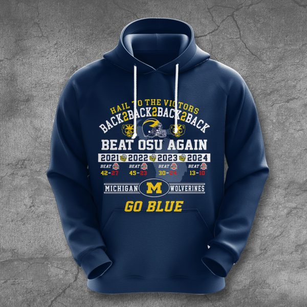 Michigan Wolverines Football 3D Apparel - TANTN 9758