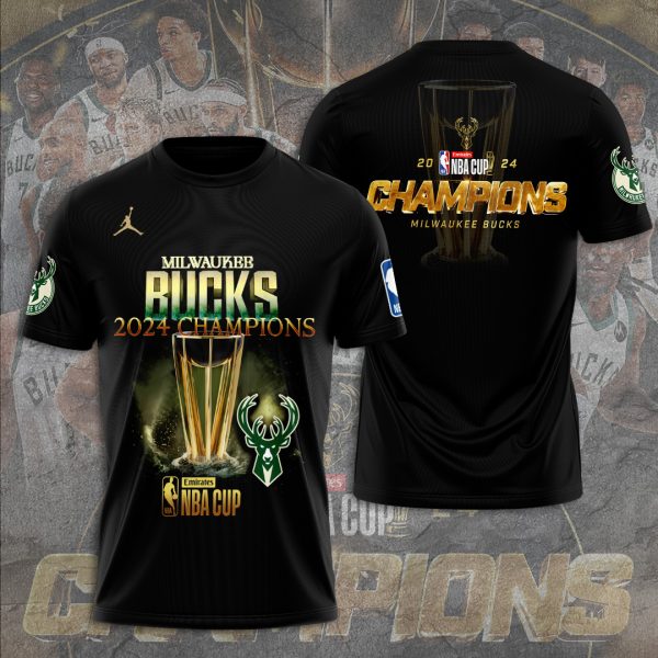 Milwaukee Bucks 3D Apparel - TANTN 10038