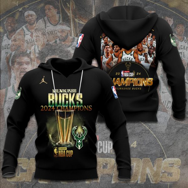 Milwaukee Bucks 3D Apparel - TANTN 10039