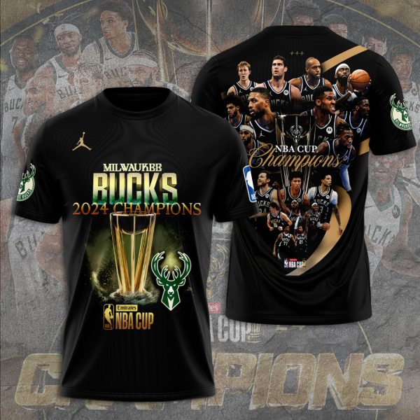 Milwaukee Bucks 3D Apparel - TANTN 10040