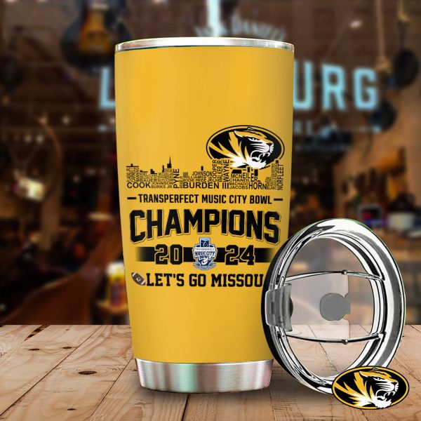 Missouri Tigers Football Tumbler Cup - TANTN 10221