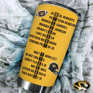 Missouri Tigers Football Tumbler Cup - TANTN 10221