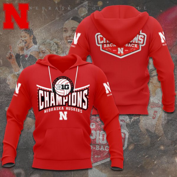 Nebraska Cornhuskers Women's Volleyball 3D Apparel - TANTN 9721